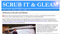 Scrub It and Gleam website